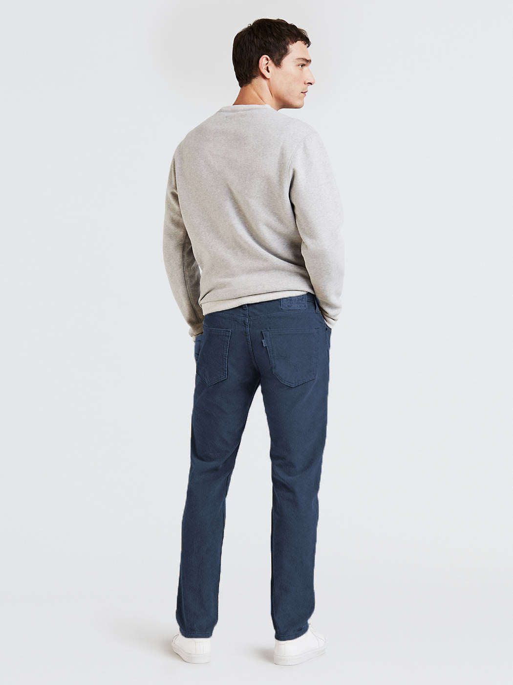 Calça Levi's Masculina 502 Taper Veludo Cotelê Nightwatch Tamanho 33x30