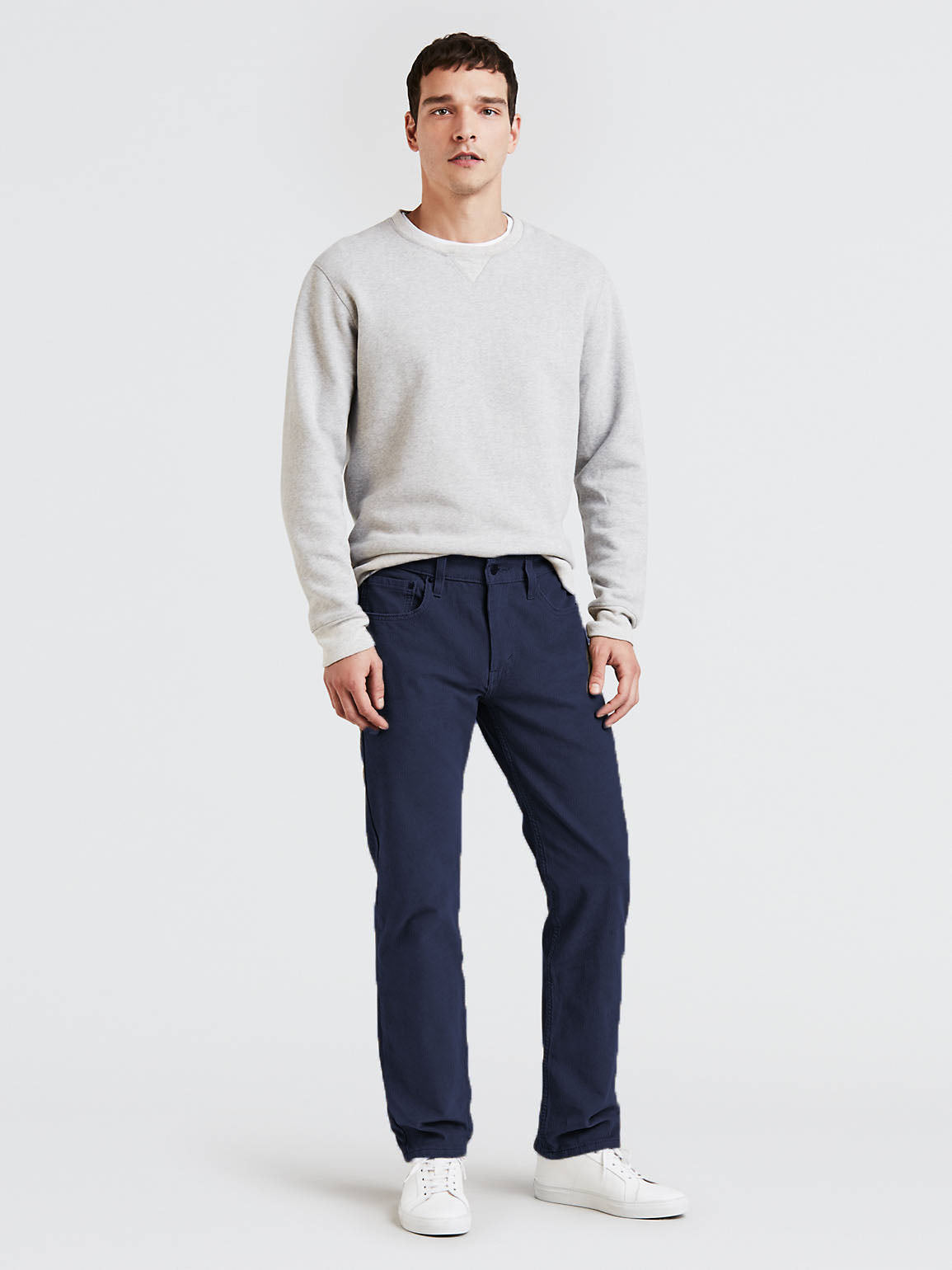 Calça Levi's Masculina 502 Taper Veludo Cotelê Nightwatch Tamanho 38x30