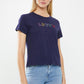 Camiseta Levi's Graphic Surf Feminina Roxa Tamanho Médio
