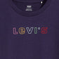 Camiseta Levi's Graphic Surf Feminina Roxa Tamanho Médio