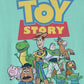 Camiseta masculina Disney Toy Story Classic Graphic Azul Tamanho Extra Grande