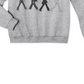 Moletom masculino híbrido com estampa dos Beatles Abbey Road, cinza, tamanho extragrande
