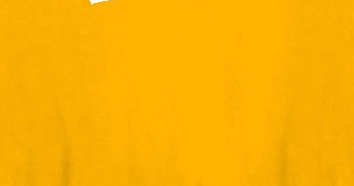 Camiseta masculina Kodak com estampa de manga comprida, amarela, tamanho médio
