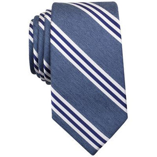 Gravata listrada Bilge masculina Nautica, tamanho azul marinho, regular