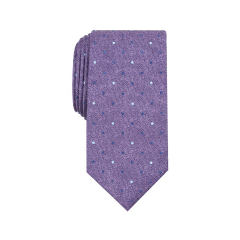 perry-ellis-mens-saxon-classic-dot-tie-purple-size-regular-1