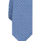 Gravata Perry Ellis Bratton Classic Neat Masculina Azul Regular