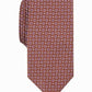 Gravata Perry Ellis Bratton Classic Neat Masculina Laranja Tamanho Regular