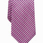 Gravata Perry Ellis Masculina Nascarella Grid Rosa Tamanho Regular