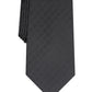 Gravata Perry Ellis Alvan Solid Masculina Preta Tamanho Regular