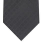 Gravata Perry Ellis Alvan Solid Masculina Preta Tamanho Regular