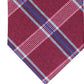 Gravata xadrez Dover masculina Perry Ellis, tamanho médio, roxa, regular