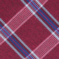 Gravata xadrez Dover masculina Perry Ellis, tamanho médio, roxa, regular