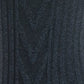 Meias masculinas Perry Ellis texturizadas Chevron cinza tamanho regular