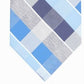 Gravata xadrez clássica Oxford masculina Perry Ellis, tamanho azul marinho, regular