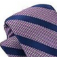 Gravata listrada Brookford masculina Perry Ellis, rosa, tamanho regular