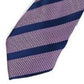 Gravata listrada Brookford masculina Perry Ellis, rosa, tamanho regular
