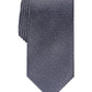 Gravata masculina Perry Ellis Savin Herringbone, tamanho azul marinho, regular