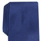 Gravata Perry Ellis Masculina Vandorn Metálica Sólida Azul Marinho Tamanho Regular