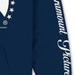 Moletom com capuz masculino Paramount Pictures azul tamanho pequeno