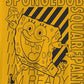 Camiseta gráfica híbrida masculina Bob Esponja Estou Pronto, amarela, tamanho XXG