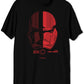 Camiseta gráfica masculina Allegiance, preta, tamanho grande