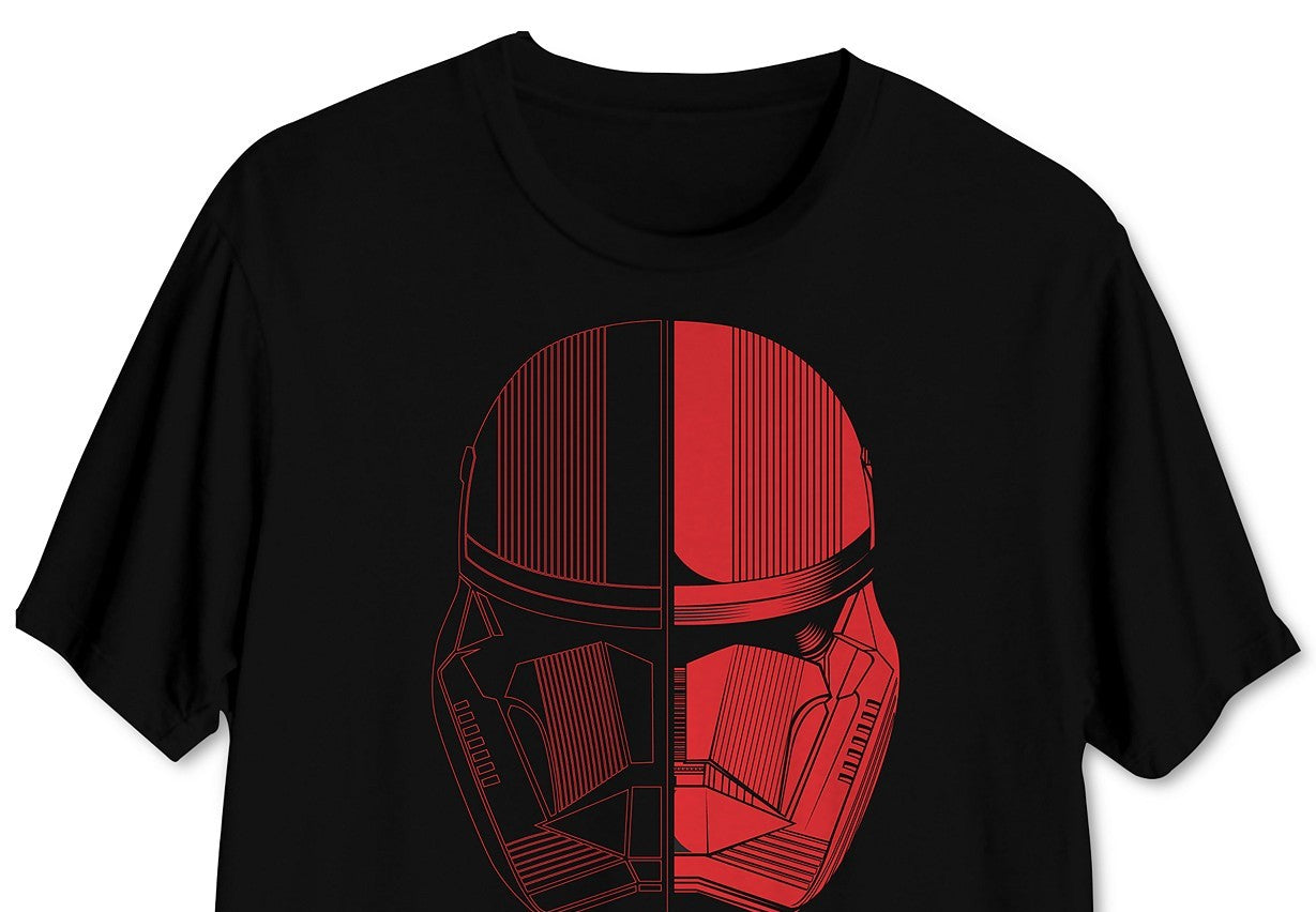 Camiseta gráfica masculina Allegiance, preta, tamanho grande