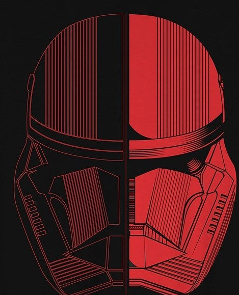 Camiseta gráfica masculina Allegiance, preta, tamanho grande