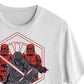 Camiseta gráfica masculina First Order, branca, tamanho médio