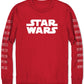 Moletom masculino com estampa Star Wars vermelho tamanho médio