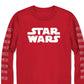 Moletom masculino com estampa Star Wars vermelho tamanho médio