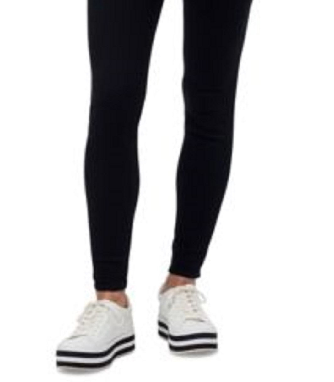 Calças jegging femininas William Rast de cintura média, pretas, tamanho 24