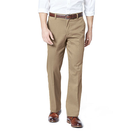 Calças Dockers Masculinas Easy Classic Fit Khaki Stretch Bege Tamanho 38X34