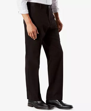 Dockers Men's Easy Classic Fit Khaki Stretch Pants Black Size 34X34