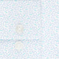 Camisa social masculina Kenneth Cole Reaction Techni Cole Slim Fit com estampa elástica em três direções, sem passar a ferro, azul, tamanho 16x32x33
