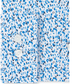 Camisa social masculina Kenneth Cole Reaction All Day Flex Slim-Fit Performance Stretch estampada azul tamanho 15-32-33