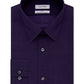 Camisa social Calvin Klein masculina slim fit, sem passar roupa, gola espinha de peixe, roxa, tamanho 17-34-35