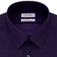 Camisa social Calvin Klein masculina slim fit, sem passar roupa, gola espinha de peixe, roxa, tamanho 17-34-35