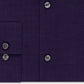 Camisa social Calvin Klein masculina slim fit, sem passar roupa, gola espinha de peixe, roxa, tamanho 17-34-35