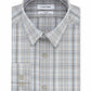 Camisa social xadrez masculina Calvin Klein bege tamanho 14,5 x 32-33