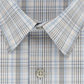 Camisa social xadrez masculina Calvin Klein bege tamanho 14,5 x 32-33