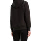 Moletom com capuz esportivo feminino Levi's com estampa de lantejoulas, preto, tamanho grande