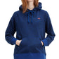 Moletom com capuz feminino Levi's com estampa animal e logotipo, azul, tamanho grande