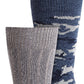 Meias camufladas masculinas Gold Toe, pacote com 2, tamanho regular, azul
