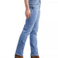Calça Jeans Levi's Classic Straight Feminina Azul Tamanho 6