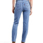 Calça Jeans Levi's Classic Straight Feminina Azul Médio Tamanho 12