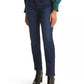 Calça Jeans Levi's Classic Straight Feminina Azul Tamanho 18