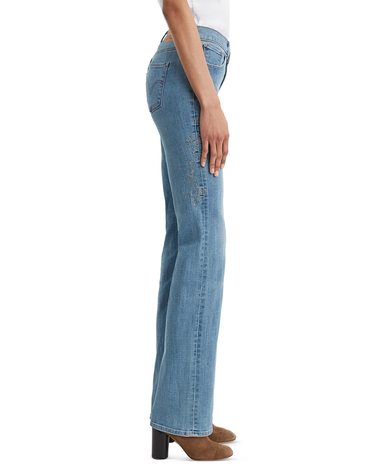 Calça jeans Levi's Classic Bootcut Feminina Azul Tamanho 12
