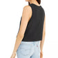 Regata curta feminina Levi's Graphic preta tamanho XX-G