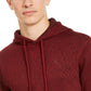 Moletom com capuz Levi's Cash Textured Fleece masculino, vermelho, tamanho extra grande