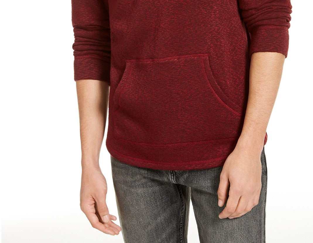 Moletom com capuz Levi's Cash Textured Fleece masculino, vermelho, tamanho extra grande